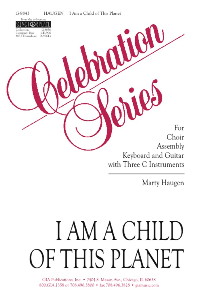 I Am a Child of This Planet - Instrument edition